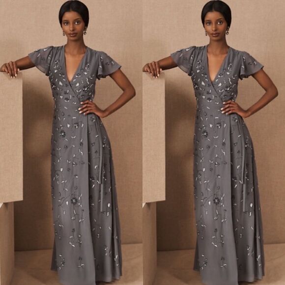 New ANTHROPOLOGIE X BHLDN Plymouth Dress - Picture 1 of 12